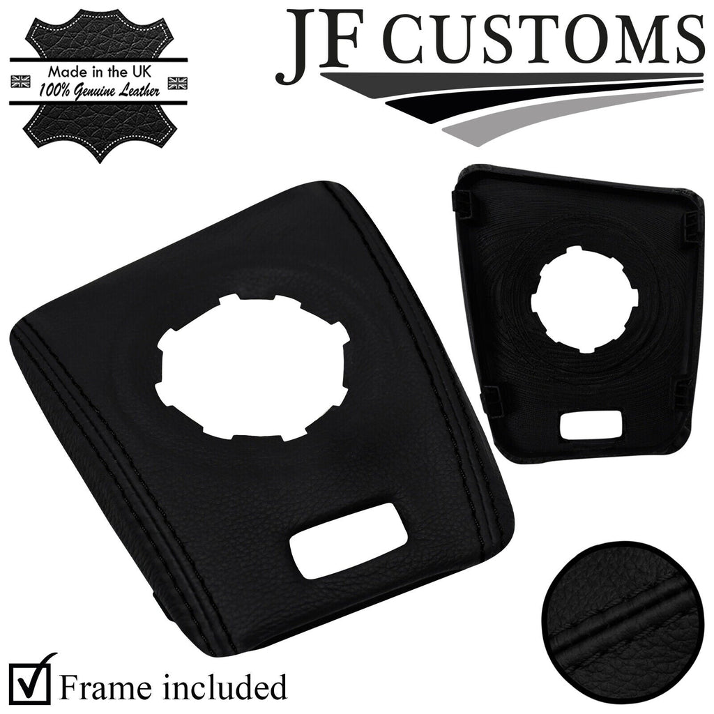 BLACK STITCH LEATHER SMG AUTOMATIC GEAR SURROUND TRIM FOR BMW E46 99-05