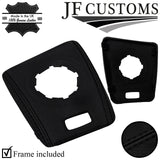 BLACK STITCH LEATHER SMG AUTOMATIC GEAR SURROUND TRIM FOR BMW E46 99-05