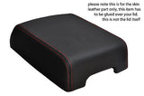 red stitch FITS VW TOUAREG 2002-2011 LEATHER ARMREST COVER ONLY CUSTOM NEW