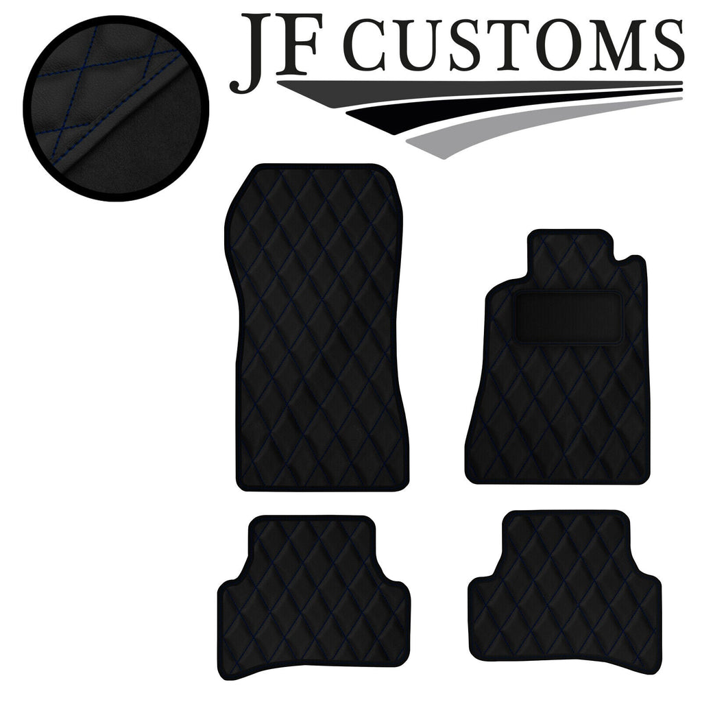 D BLUE DIAMOND VINYL 4X TAILORED FLOOR CARPETS FOR MERCEDES CLK W208 97-02  JF1
