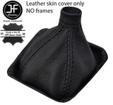 BLACK STITCHING MANUAL LEATHER GEAR GAITOR FOR KIA CEE'D CEED 2006-2009