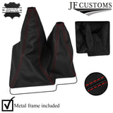 FITS NISSAN PATROL DX Y61 1997-2016 RED STITCH LEATHER GEAR GAITER SHIFT BOOT
