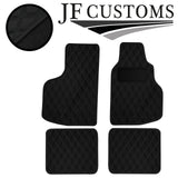 D GREY DIAMOND VINYL 4XTAILORED FLOOR CARPET FOR VW GOLF MK1 CONVERTIBLE JF1