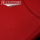 D RED ITALIAN LEATHER TOP DASHBOARD COVER FOR JAGUAR XF X250 MK1 08-11