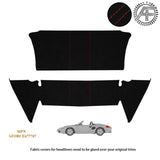 LUXE SUEDE HEADLINER COVER FOR PORSCHE 968 MADE IN UK