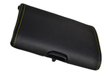 FITS MAZDA MX5 MK2 00-05 ARMREST COVER LEATHER yellow stitch CUSTOM NEW