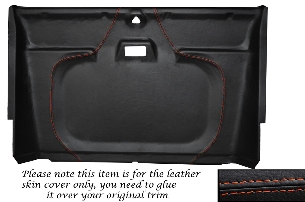 ORANGE STITCH FRONT ROOF HEADLINER COVER FOR DEFENDER 110 130 CREW CAB