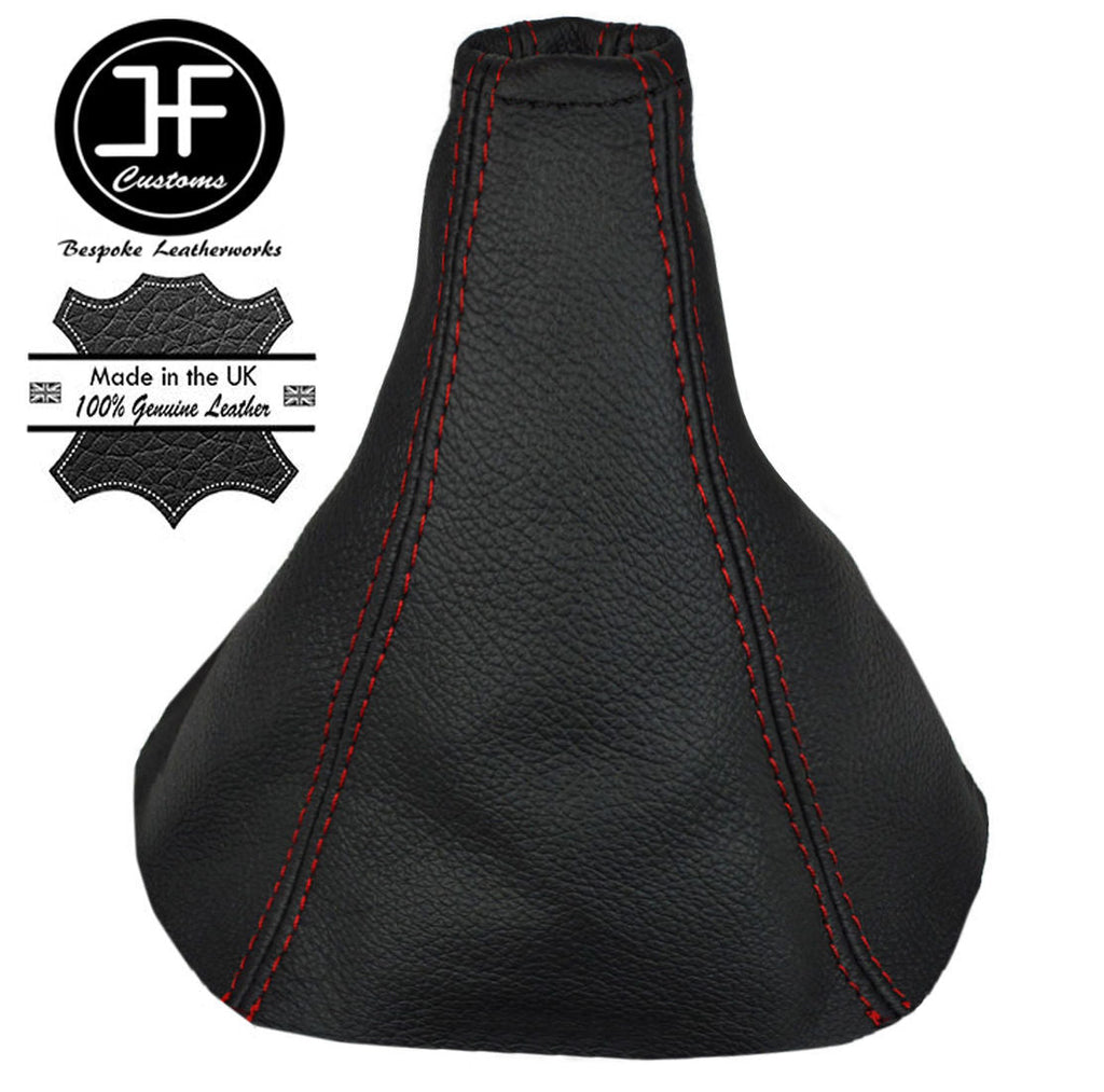 RED STITCH FOR MERCEDES SPRINTER MK2 II 2006-2015 GEAR GAITOR GENUINE LEATHER