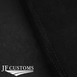 BLACK STITCH GEAR HANDBRAKE SET SUEDE FITS MAZDA MIATA MX5 MK1 EUNOS 1990-1998