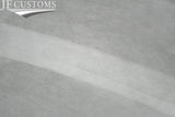 DSG2 RED STITCH L GREY SUEDE HEADLINER COVER FOR FORD TRANSIT CONNECT 02-13