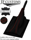 RED STITCH TOP-GRAIN LEATHER HANDBRAKE COVER FITS LOTUS ELITE ECLAT S1 74-82