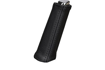 black stitch FITS VAUXHALL OPEL INSIGNIA 2008+ HANDBRAKE HANDLE LEATHER COVER