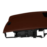 BROWN ITALIAN LEATHER TOP DASHBOARD COVER FOR JAGUAR XF X250 MK1 08-11