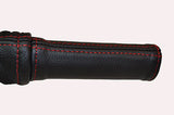 red stitch FITS MAZDA MX5 MK3 MIATA 05-11 LEATHER HANDBRAKE HANDLE COVER ONLY