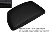 BLACK STITCHING LEATHER ARMREST SKIN COVER FITS BMW 1 SERIES F20 F21 2010-2015