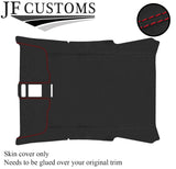 RED STITCH DARK GREY LUXE HEADLINER ROOF COVER FOR SEAT LEON MK2 05-12 5 DR