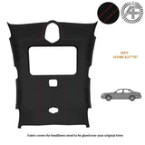LUXE SUEDE HEADLINER WITH SUNROOF COVER FITS ROVER 75 & MG ZT/ZT 260