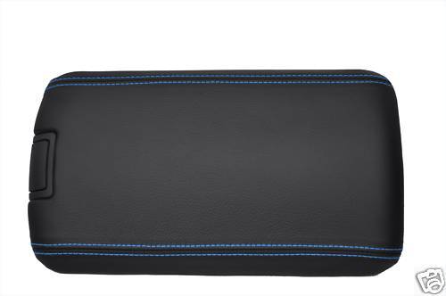 FITS MAZDA RX8 ARMREST FRONT LID COVER LEATHER L BLUE ST CUSTOM NEW MADE IN UK