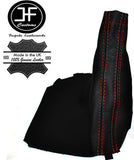 RED STITCH LEATHER HANDBRAKE GAITER E BRAKE BOOT FITS SUBARU BRZ 2012-2015