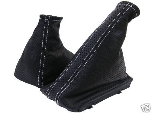 FITS VAUXHALL OPEL ASTRA G MK4 PERFORATED GAITERS WHITE ST CUSTOM NEW MADE IN UK