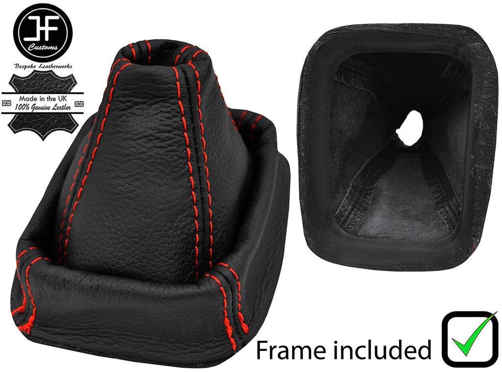 RED STITCH LEATHER GEAR+PLASTIC FRAME FOR MASSEY FERGUSON 362 365 375 390