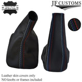 FOR BMW E90 91 92 93 3 SERIES AUTOMATIC LEATHER GEAR HANDBRAKE GAITER TRI STITCH