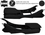 BLACK STITCH 2X CONSOLE SIDE TRIM LEATHER COVERS FOR LEXUS RC 200 300 350 14-18