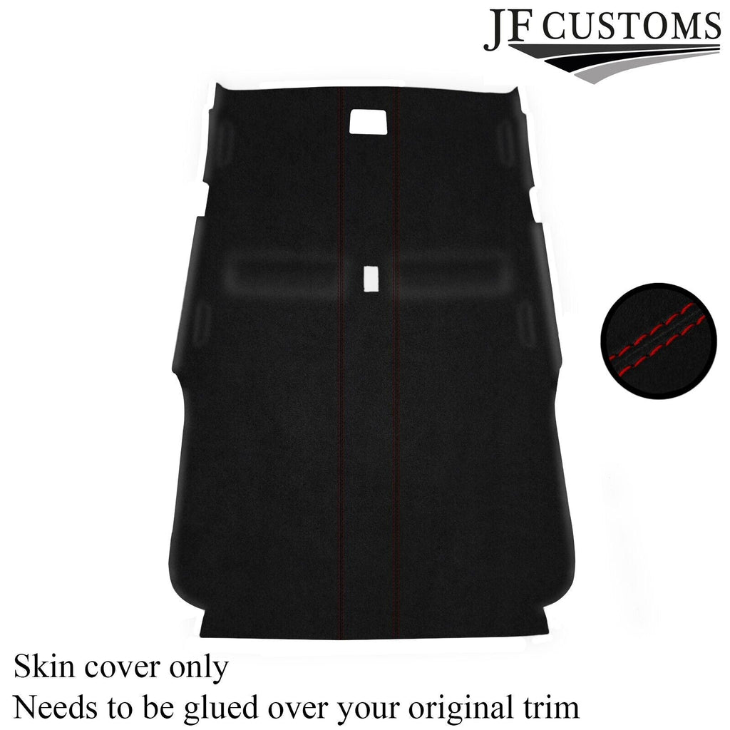 DARK RED STITCH LUXE SUEDE HEADLINER COVER FOR LAND ROVER FREELANDER 1 97-06