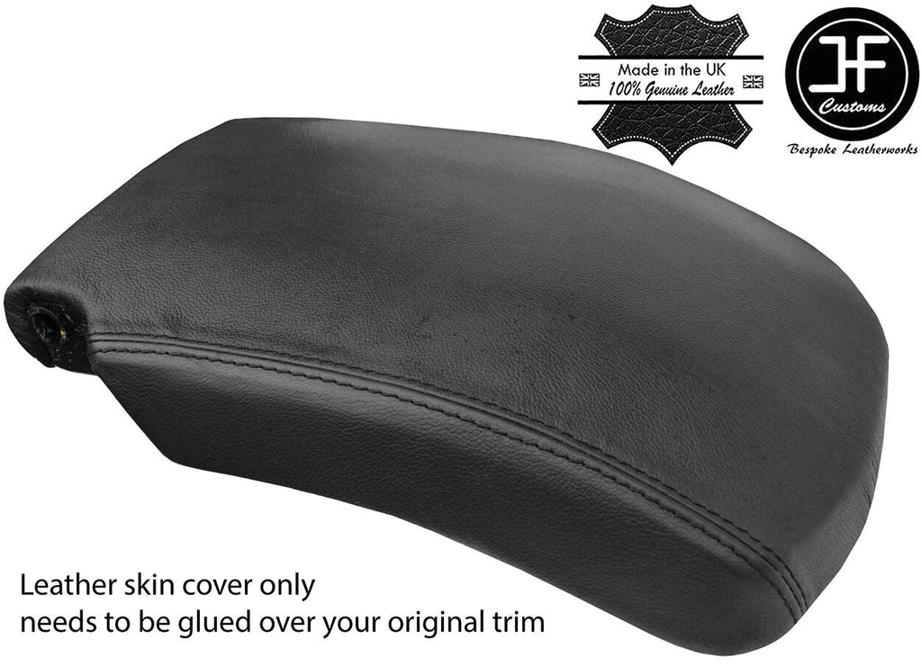 BLACK GENUINE REAL LEATHER ARMREST COVER FITS RANGE ROVER VOGUE L405 13-2018