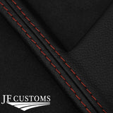 FITS CORVETTE C6 05-13 D RED STITCH LEATHER HUD DISPLAY BEZEL TRIM COVER+FRAME