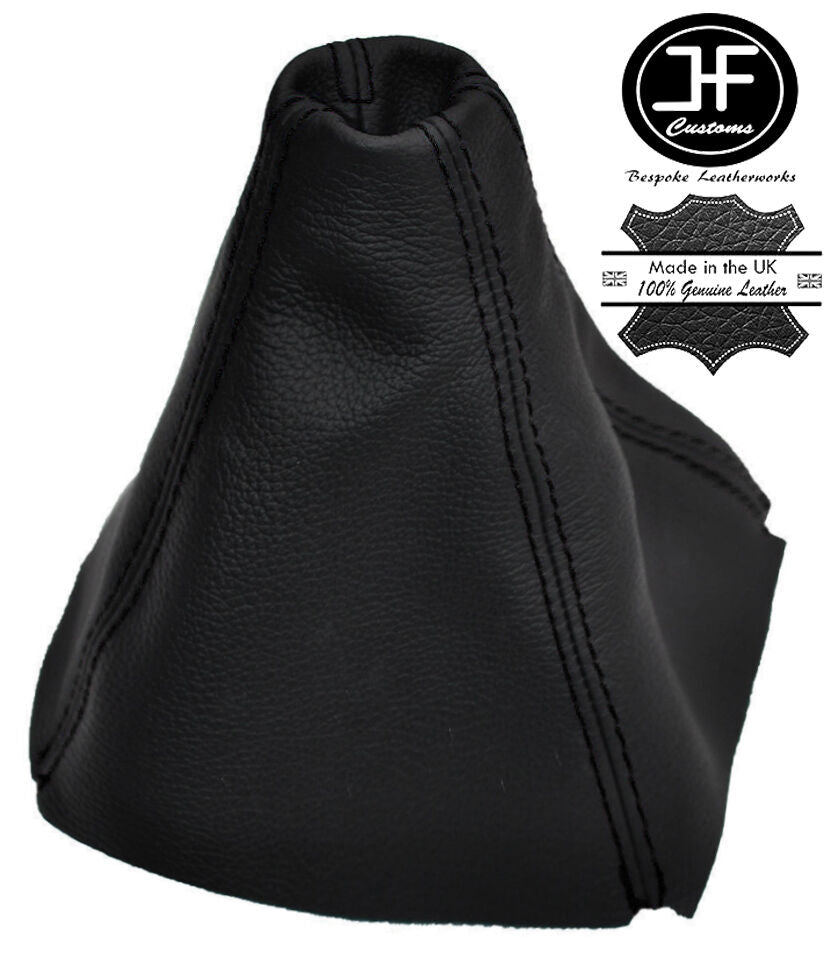 BLACK STITCHING REAL LEATHER MANUAL GEAR GAITER FITS CITROEN DS5 2011-2016