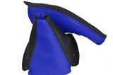 FITS MAZDA MX5 MK2 1998-2005  GEAR HANDBRAKE 2TONE BLACK R BLUE CUSTOM NEW