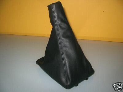 FITS HONDA PRELUDE 1986-2001BLACK LEATHER GEAR GAITER NEW CUSTOM NEW MADE IN UK