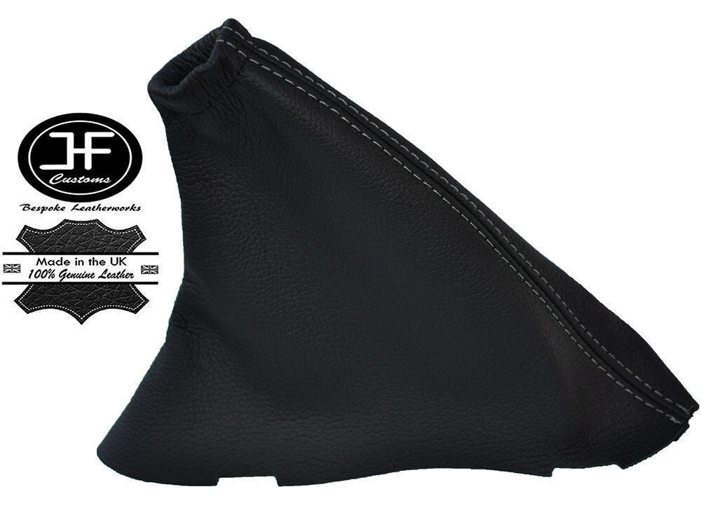 WHITE STITCH FOR LAND ROVER FREELANDER 2 LR2 2006-2014 LEATHER HANDBRAKE GAITER