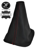 RED STITCHING MANUAL LEATHER GEAR STICK GAITER FITS PEUGEOT 208 2012-2016