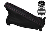 PINK STITCHING LEATHER HANDBRAKE GAITER FITS VAUXHALL CORSA C 2000-2006