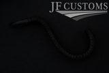 BLACK ITALIAN LEATHER PLASTIC CAR SEAT HEADREST HOOK HANGER FITS AUDI Q5 08-16