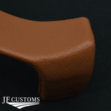 FOR MASERATI LEVANTE TAN LEATHER COVERED UPPER STEERING COLUMN TRIM + FRAME