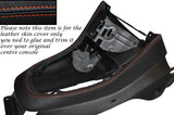 ORANGE STITCH GEAR SURROUND LEATHER SKIN COVER FITS MITSUBISHI FTO 1994-2001