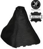 BLACK STITCHING GENUINE LEATHER GEAR GAITER FITS FORD TRANSIT VAN BUS 2006-2013