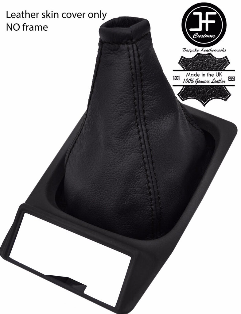 BLACK STITCH TOP GRAIN LTHR GEAR GAITER FOR FORD SIERRA RS COSWORTH 4X4 87-93