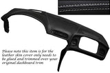 GREY STITCH FITS CORVETTE C5 1997-2004 TOP DASH DASHBOARD LEATHER COVER ONLY