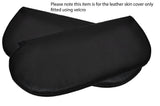 BLACK STITCH 2X SUN VISORS LEATHER SKIN COVERS FITS CORVETTE C3 1978-1982