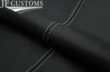 L GREY STITCH LEATHER 2X SPEAKER VENT DASH SILL COVERS FOR LOTUS ELISE S2 01-06
