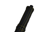 yelllow stitch FITS LANCIA DELTA 79-94 LEATHER HANDBRAKE HANDLE COVER ONLY
