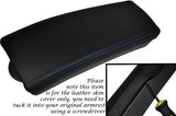 BLUE STITCHING FITS TOYOTA PRIUS T3 T4 2009-2012 LEATHER ARMREST SKIN COVER ONLY