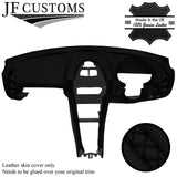 BLACK LUX STITCH LEATHER DASH DASHBOARD COVER FITS MERCEDES SLK R171 04-11