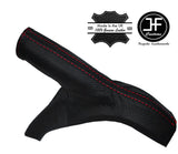 RED STITCHING GENUINE LEATHER HANDBRAKE GAITER FITS TOYOTA CELICA 1999-2005