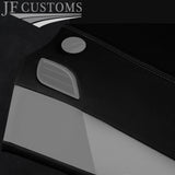 BLACK STITCH ITALIAN LEATHER DASHBOARD COVER FOR RENAULT MEGANE MK3 2008-2016