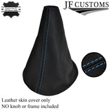 FITS CITROEN C2  VTS VTR LS XS LEATHER GAITER BLUE ST 03+ CUSTOM NEW MADE IN UK